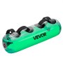 VEVOR Bolsa de Agua con Pesas, 32 kg, Portátil, Ajustable, para Estabilidad, Fitness y Ejercicio de Cuerpo Completo, para Entrenamiento Fuerza, Core y Equilibrio, Gimnasio en Casa, Transparente