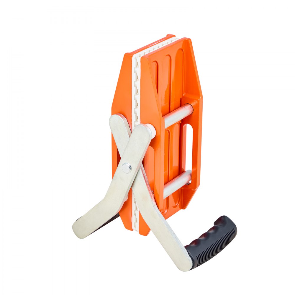 VEVOR Double Handed Stone Carrying Clamps, 299 kg Load Capacity, 2 Pack Granite Panel Carriers Lifting Tools with Rubber-lined (0-60 mm), Heavy Duty lifting Clamps for Plywood, Glass, Granite
