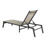 VEVOR Tumbona Plegable, 1110 x 595 x 105 mm, Tumbona Impermeable con 5 Posiciones Ajustables, Sillón de Aluminio Relajante, Carga de 180 kg para Jardín,  Playa, Patio, Camping y Terraza, Caqui