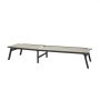 VEVOR Tumbona Plegable, 1110 x 595 x 105 mm, Tumbona Impermeable con 5 Posiciones Ajustables, Sillón de Aluminio Relajante, Carga de 180 kg para Jardín,  Playa, Patio, Camping y Terraza, Caqui