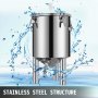 Fermentador De Cerveza Cónico 26l Fermentación Cerveza Con Grifo Universal