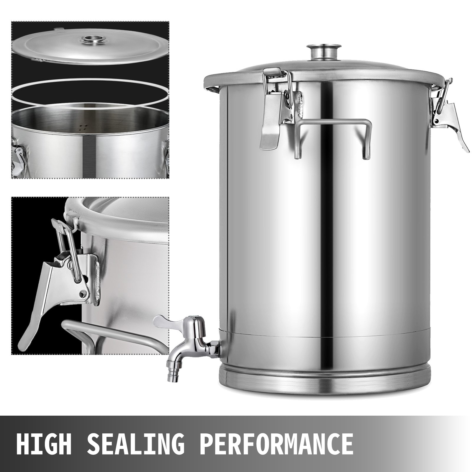 Fermentador De Cerveza 28l Vino Y Cerveza Cerveza Artesanal Esclusa De Aire