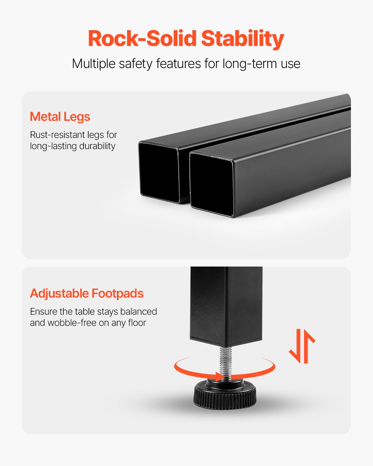 VEVOR Mesa Alta de Bar con Estructura de Metal Resistente Mesa de Comedor Estrecha y Larga para Cocina Mostrador de Cócteles Fácil de Montar 139,7 x 38,1 x 99 cm para Fiestas en Sala de Estar