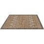 VEVOR Living Room Rug 2286x2896 mm, Short Pile, Washable Area Rug, Non-Slip Rug, Vintage Indoor Mat for Bedroom, Living Room, Office, Entrance Area, Brown-Green