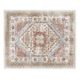 VEVOR Alfombra Suave de 2,4 x 3 m Alfombra de Área Pelo Corto Antideslizante Resistente al Desgarro Elegante Ideal para Dormitorio, Oficina, Sala de Estar, Habitación Infantil, Entrada, Marrón Rojo