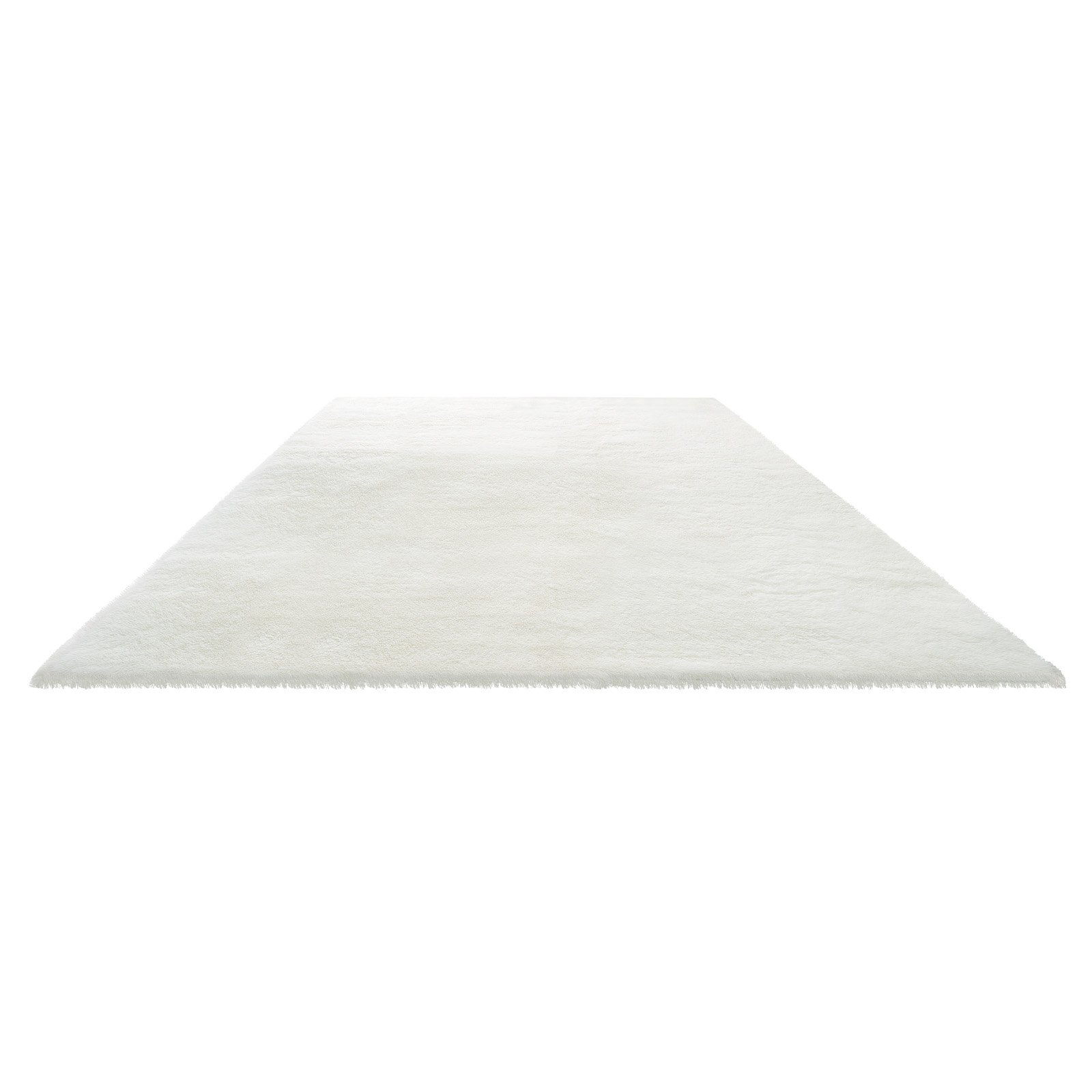 VEVOR Alfombra de Pelo Largo Rectangular, 3048 x 2438 mm, Mullida y de Triple Capa, 35 mm de Altura, para Salón, Dormitorio y Salón, sin Pelusa y muy Suave, Marfil Blanco, para Hogares Modernos