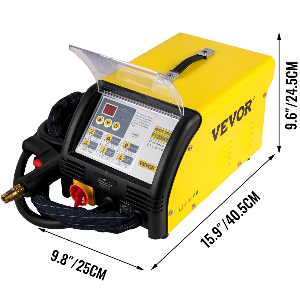 Vevor Soldador Inverter 6.000 A Reparación Abolladuras Soldadura Por Puntos