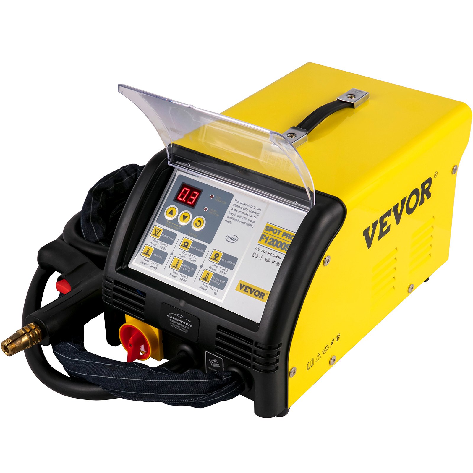 Vevor Soldador Inverter 6.000 A Reparación Abolladuras Soldadura Por Puntos