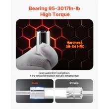 VEVOR 450 PCS Kit de Herramientas Mecánicas con Vasos Estándar 6,4/9,5/12,7 mm