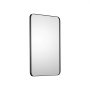 VEVOR Espejo de Maquillaje de Pared, con Marco de Aleación de Aluminio y Película a Prueba de Explosiones, con Soporte en Forma de Z, Apto para Baño, Dormitorio y Sala de Estar, 761 x 558 x 25 mm