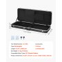 VEVOR Estuche Rígido Rectangular con Asa para Guitarra Eléctrica de  105 cm (41,.34 in), Negro