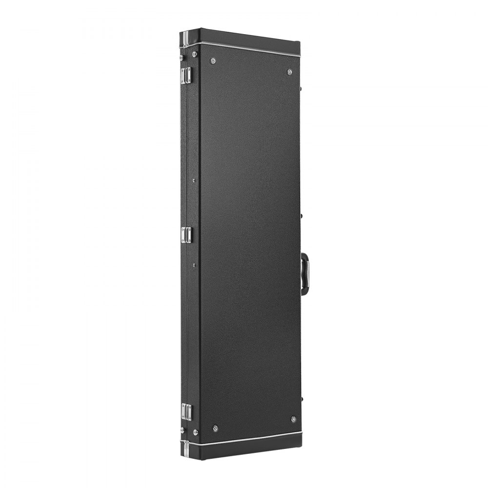 VEVOR Estuche Rígido Rectangular 122 x 40 x 10cm para Bajos de 39 a 46,5", Negro