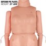 Maniquí de entrenamiento médico VEVOR en plástico pvc superior, peso: 27 libras.