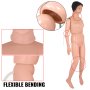 Articulaciones flexibles de flexión del maniquí de entrenamiento médico VEVOR para formación sanitaria profesional.
