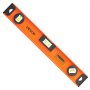VEVOR Magnetic Level Set, 4-Piece (400/600/900/1200 mm), Aluminum Alloy I-Beam Bubble Leveler with Clear 3 Green Vials & Hanging Hole, Level Tool Ideal for Hanging Pictures, Home Improvement & DIY