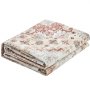 VEVOR Alfombra Suave de 2,7x3,7 m Alfombra de Área Pelo Corto Antideslizante Resistente al Desgarro Elegante Ideal para Dormitorio, Oficina, Sala de Estar, Habitación Infantil, Entrada, Marrón Rojo
