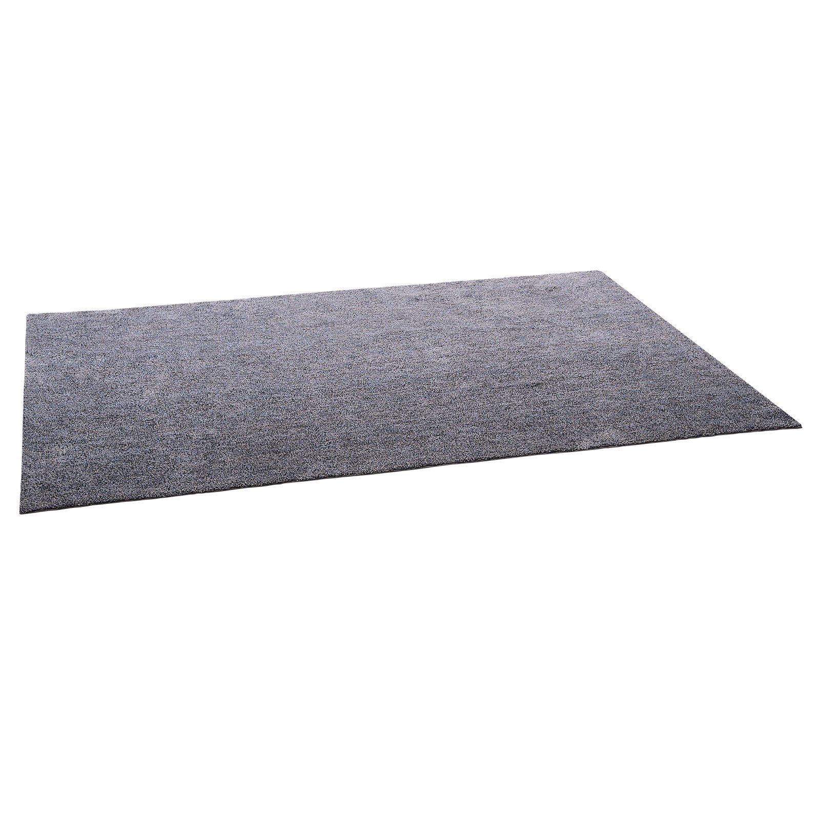 VEVOR Alfombra de Pelo Corto 3658 x 2743 mm, para Salón, 20 mm de Altura, para Interior, para Salón y Dormitorio, sin Pelusa y con Base Antideslizante de TPR, Combinación de Azul, Blanco y Gris