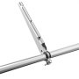 VEVOR Barbed Wire Arm, 10 Packs 14.8 in Fence Post Extender for 1.3" to 1.5" Chain Link Fences, U Bracket Design, Galvanized Steel Fence Height Extender, Protect Privacy and Prevent Pets Jumping Off