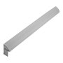 VEVOR Almohada de Cuña para Cabecera, Tamaño King, 193 x 15 x 11,4 cm, Rellena el Espacio entre la Cabecera y el Colchón de 0 a 10 cm, Espuma 25D, con Bolsillo Lateral para el Respaldo, Gris
