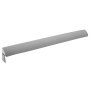 VEVOR Almohada de Cuña para Cabecera, Tamaño King, 193 x 15 x 11,4 cm, Rellena el Espacio entre la Cabecera y el Colchón de 0 a 10 cm, Espuma 25D, con Bolsillo Lateral para el Respaldo, Gris