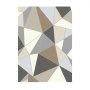VEVOR Alfombra Suave de 1,5 x 2,1 m Alfombra Moderna Pelo Corto Antideslizante Resistente al Desgarro Elegante Ideal para Dormitorio, Oficina, Sala de Estar, Habitación Infantil, Entrada, Gris