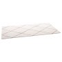 VEVOR Alfombra de Pelo Corto Rectangular, Acogedora, para Salón, Dormitorio e Invernadero, con 20 mm Altura del Pelo, sin Pelusa y con Reverso Antideslizante de TPR, Blanco, 2743 x 1829 x 22 mm