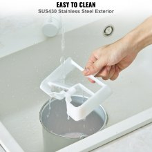 VEVOR Máquina Automática para Hacer Helados 2 L Heladera Profesional  180 W Máquina para Hacer Helados Eléctrica Pantalla LCD Preparación Rápida sin precongelación para Hacer Sorbetes de Yogur Helado