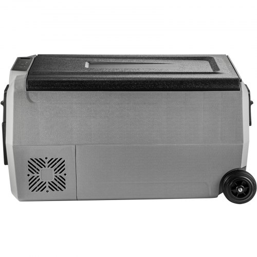 VEVOR Nevera Portátil Eléctrica 36L 12/24V Refrigerador Portátil del Automóvil -20~10 Centígrados Nevera de Coche Eléctrica con Batería de Coche de 3 Niveles Modo Dual con Panel de Control LCD Camping