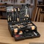 VEVOR Caja de Herramientas Completa 394 Pcs Kit de Herramientas para Casa, para Bricolaje, Arreglos Diarios, Mantenimiento, con Martillo, Llaves, Alicates, Brocas, Estuche con Cajón, Acero al Carbono