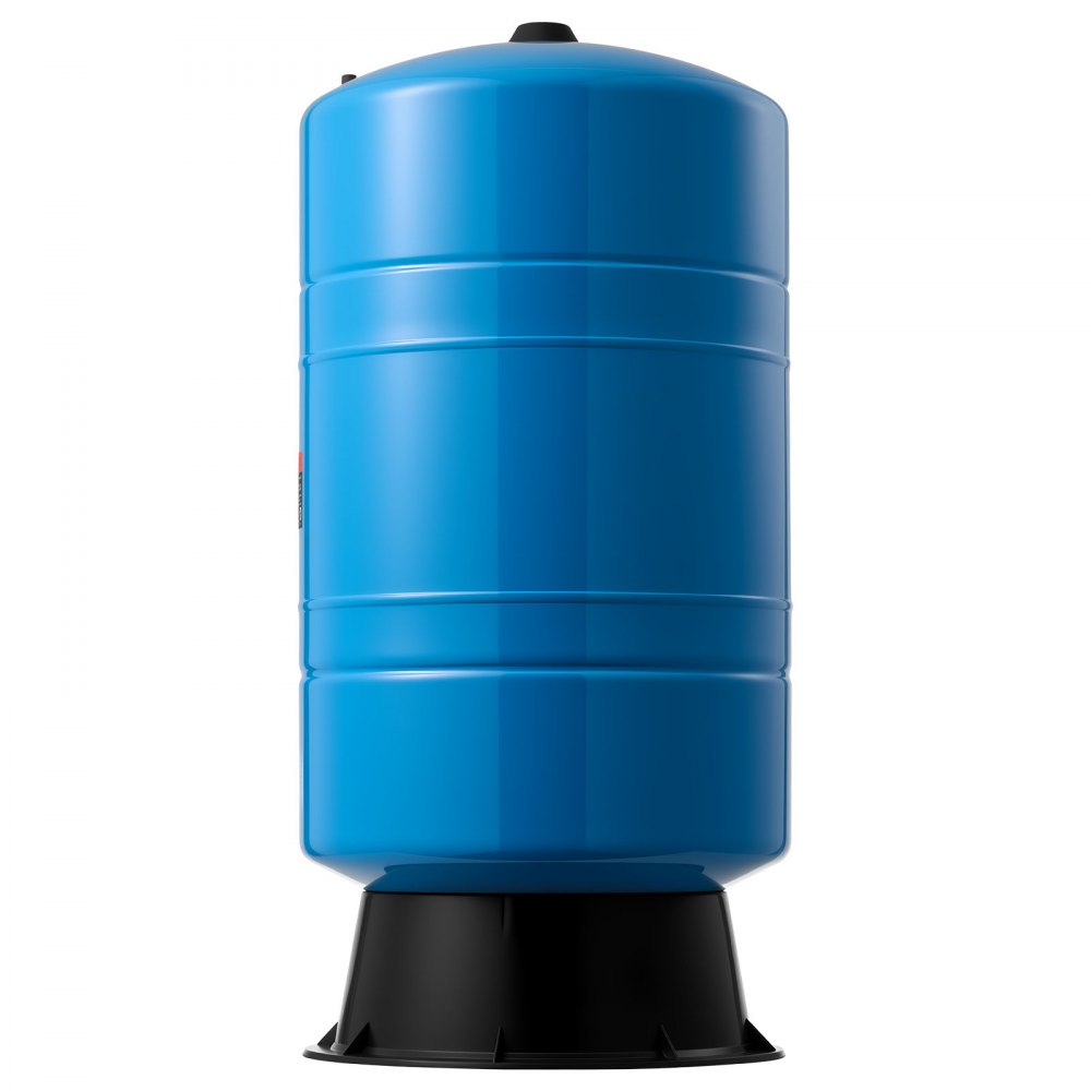 VEVOR Tanque de Presión para Pozos Verticales, 75,7 L, para Bombas de Pozo, Contenedor de Almacenamiento de Agua de Acero al Carbono para Hogares, Escuelas, Granjas y Sistemas de Riego, Azul