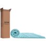 VEVOR Cubrecolchón de 1524 x 2032 x 50,8 mm, Protector de Colchón de Espuma Viscoelástica de Infusión de Gel Refrescante con 7 Zonas para Aliviar la Presión, Soporte Cómodo para Cualquier Cama