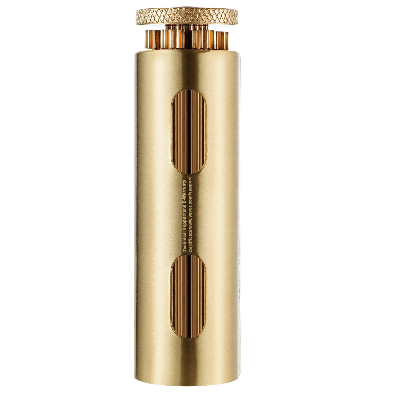 VEVOR Máquina para Liar Cigarrillos Rodillo de Tabaco Latón Macizo, Φ 26 x 92 mm