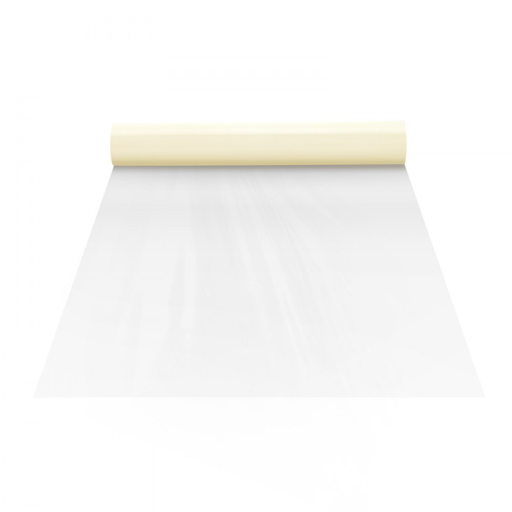 VEVOR Película Protector de Alfombra 6,1x15,2 m Protector de Piso y Superficie con Respaldo Adhesivo Rollo Protector de Tapete de Coche de Polietileno Autoadhesivo para Construcción y Renovación
