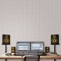 VEVOR 5-pack acoustic panels with self-adhesive tape, 1200x600x10 m soundproof foam panels, acoustic wall panels made of polyester fiber, for home, studio, office, theater, camel