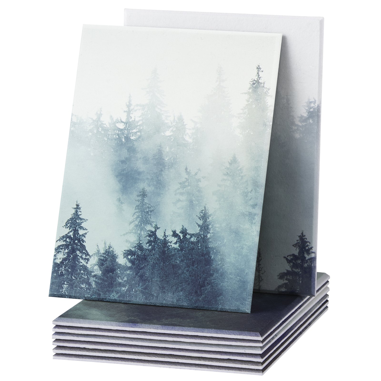 VEVOR 8-pack acoustic panels, 1200x800x10 mm, acoustic wall panels, self-adhesive, sound-absorbing & sound-dampening panels for home, office, studio, playroom, theater, forest