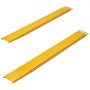 VEVOR 2-piece set of fork extensions, 1820 mm tine extension, 1,815 ton load capacity, Q235 carbon steel fork tines, one-piece design, pallet fork extension, compatible with 127 mm forks