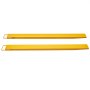 VEVOR 2-piece set of fork extensions, 1820 mm tine extension, 1,815 ton load capacity, Q235 carbon steel fork tines, one-piece design, pallet fork extension, compatible with 127 mm forks