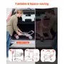 VEVOR Carrito de Compras Infantil, Estructura de Metal, Carrito de Supermercado de Juguete con Muñeca, Doble Almacenamiento, Cesta de 6 L, Ruedas de PP y Asa de EVA para Niños de 3 Años en Adelante