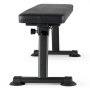 VEVOR Weight Bench, Flat Bench, Foldable Strength Training Bench, Extreme Load Capacity 454 kg, Training Bench, Fitness Bench, Press Bench for Home Use, Full Body Workout, Multi-Purpose Strength Training and Abdominal Exercises