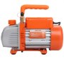 VEVOR Bomba de Vacío Aire Acondicionado 100 L/min Bomba de Vacío Refrigeración HVAC 150 W Kit Manómetros y Manguera Goma Tricolor 1440 rpm Bolsa de Transporte para R134a R1234yf Auto Frigorífico