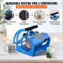 VEVOR Prensa Térmica para Tazas 560 W Prensa de Tazas 0 - 220 ℃ Azul Máquina de Prensado de Tazas 0 - 999 s para Transferir Imágenes Coloridas a Tazas de Cerámica, Tazas de Café y Vasos