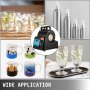 Prensa De Calor Para Botellas Tazas Con Temperatura 400 ℃ Cable 1,5 M Negro
