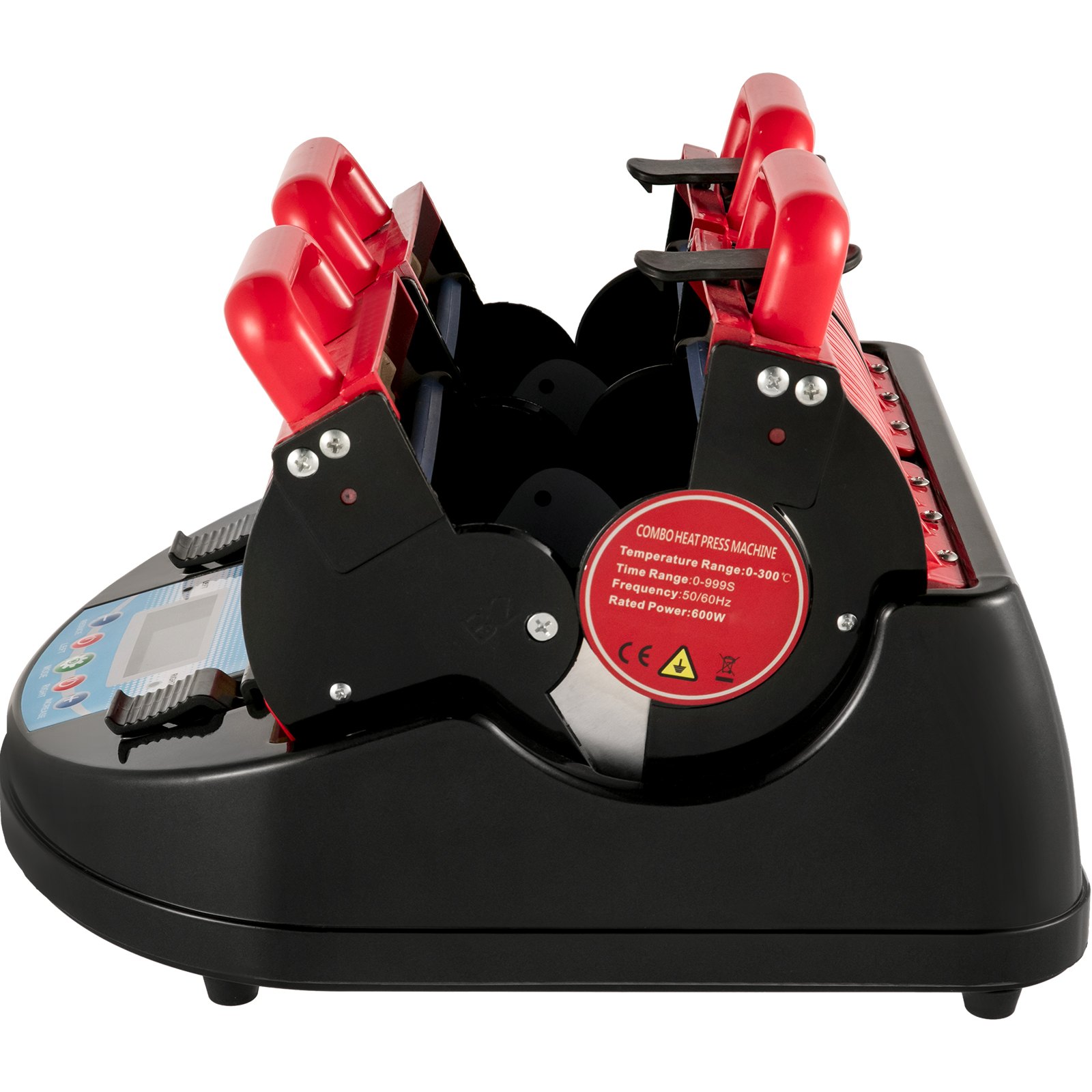 Impresora Para Sublimacion Tazas 1,200 W Temperatura 300 ℃ Pantalla Digital Rojo