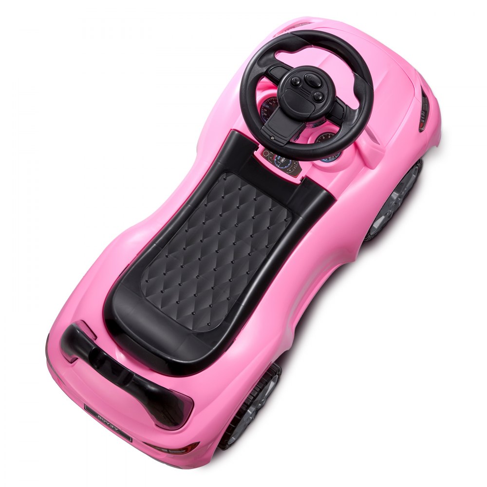VEVOR Cochecito con Respaldo para Niños de 1 a 3 Años Rosa, 66 x 29 x 36 cm