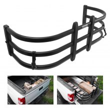 VEVOR Extensión de Plataforma de Camioneta Retráctil 141-172,5x53x47 Extensión de Plataforma de Carga de Aleación de Aluminio para Cargas Voluminosas Compatible con Ford Super Duty Toyota Tundra GMC