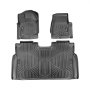 VEVOR Alfombrillas para Coche Ford F-150/F150 Lightning 2015-2024 3 Unidades