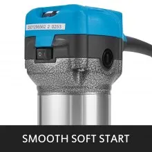 VEVOR Fresadora de superficie 710 W 50 Hz Fresadoras Madera Enrutador Velocidad Variable de 30,000 RPM Fresadora de Madera Rebajadora Eléctrica Suave para Láminas de Plástico, Chapas de Madera