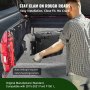 VEVOR Caja de herramientas para camión, capacidad 25l, organizador de maletero de coche, material de ABS y acero al carbono, caja de almacenamiento