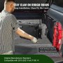 VEVOR Caja de herramientas para camión, capacidad 25l, organizador de maletero de coche, material de ABS y acero al carbono, caja de almacenamiento