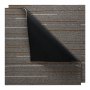 VEVOR Carpet Tiles Reusable 610x610 mm, 24 PCS Modular Carpet Square Rug, Commercial Floor Soft Padded for Seamless Cover 8.9㎡, Easy DIY Replacement for Living Room Bedroom Office Indoor, Dark Brown